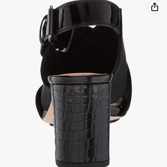 Donald Pliner Black Croco Pyper Slingback - Picture 6 of 15